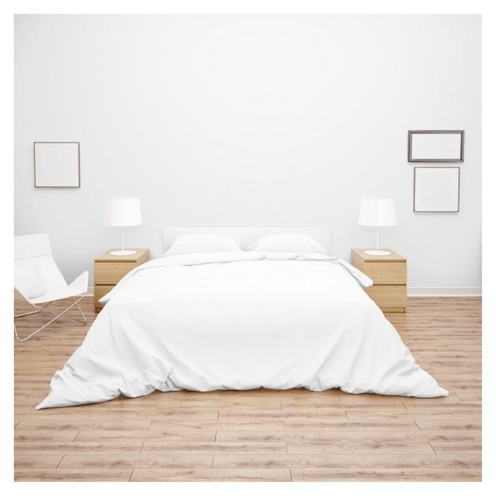 Edredon Acolchado Doble Faz Cama King 2x2mts Blanco Tuacol - TUACOL.COM #