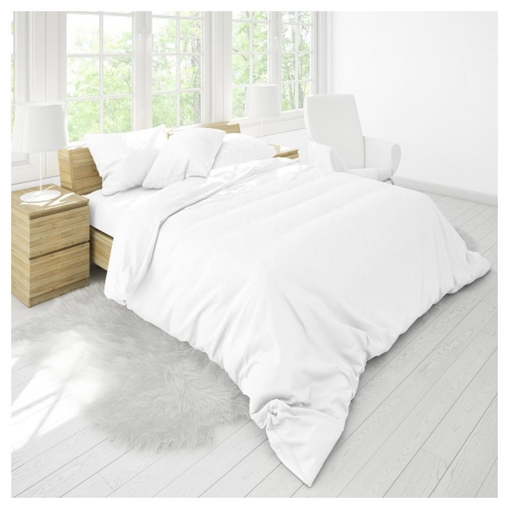 Edredon Acolchado Doble Faz Cama King 2x2mts Blanco Tuacol - TUACOL.COM #