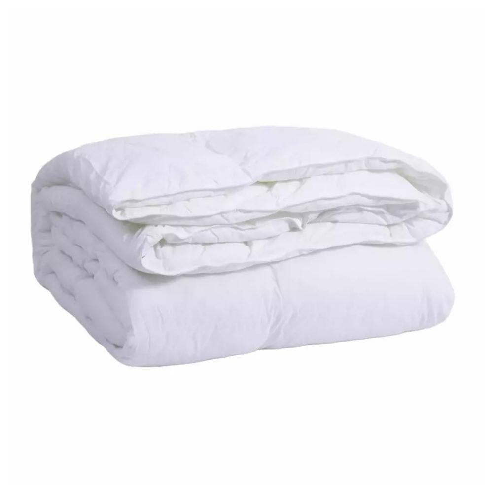 Edredon Acolchado Doble Faz Cama Semidoble 120x190 Blanco Tuacol - TUACOL.COM #