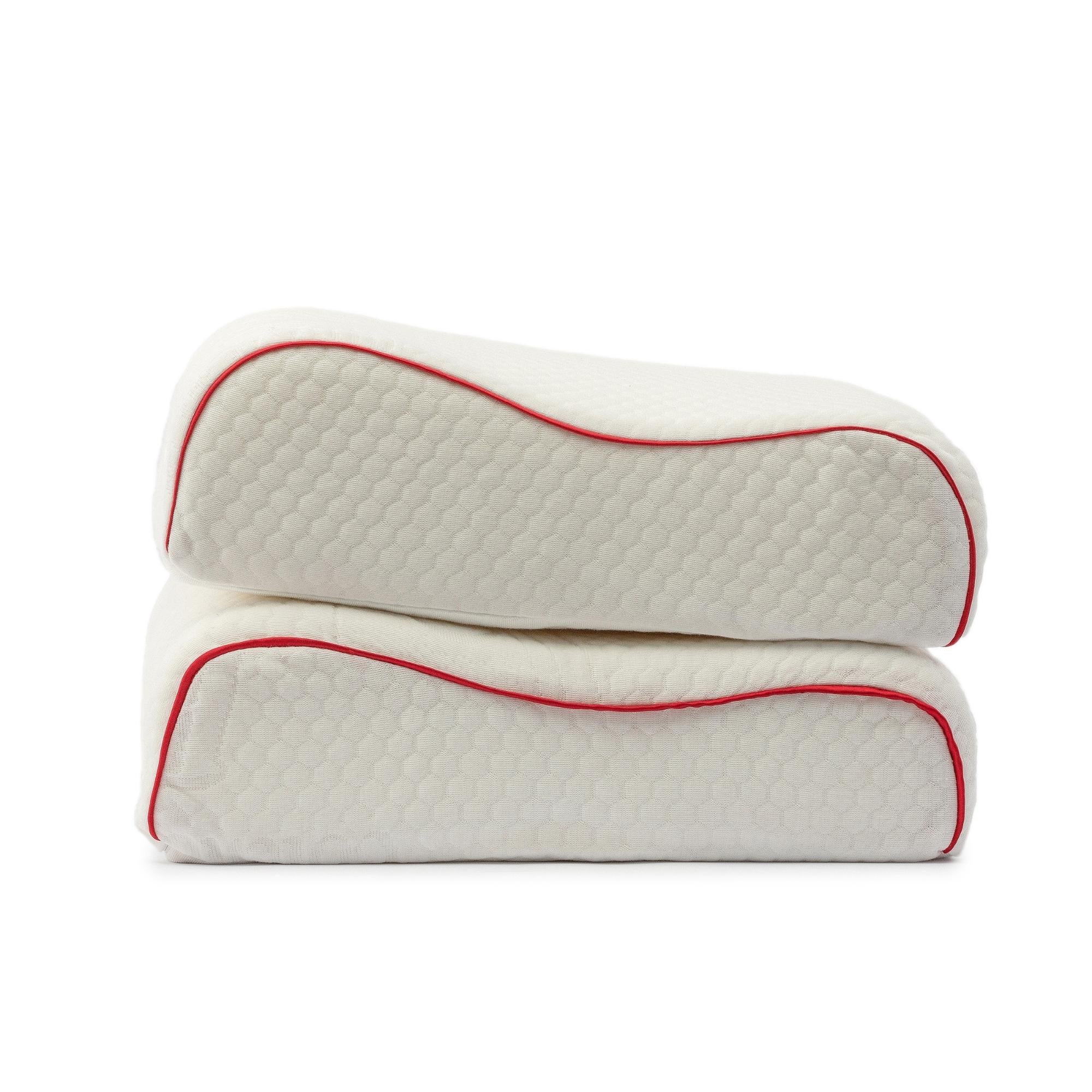 Set 2 Almohadas Cervicales Memory Foam Adulto 60x40 Tuacol - TUACOL.COM #