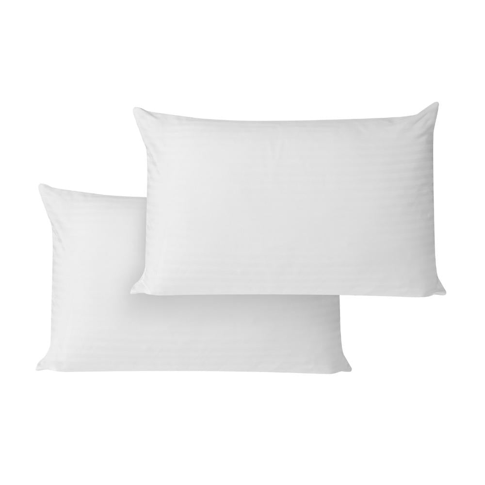 Set 2 Almohadas Junior Siliconadas Funda Blanca 60x40cms - TUACOL.COM #