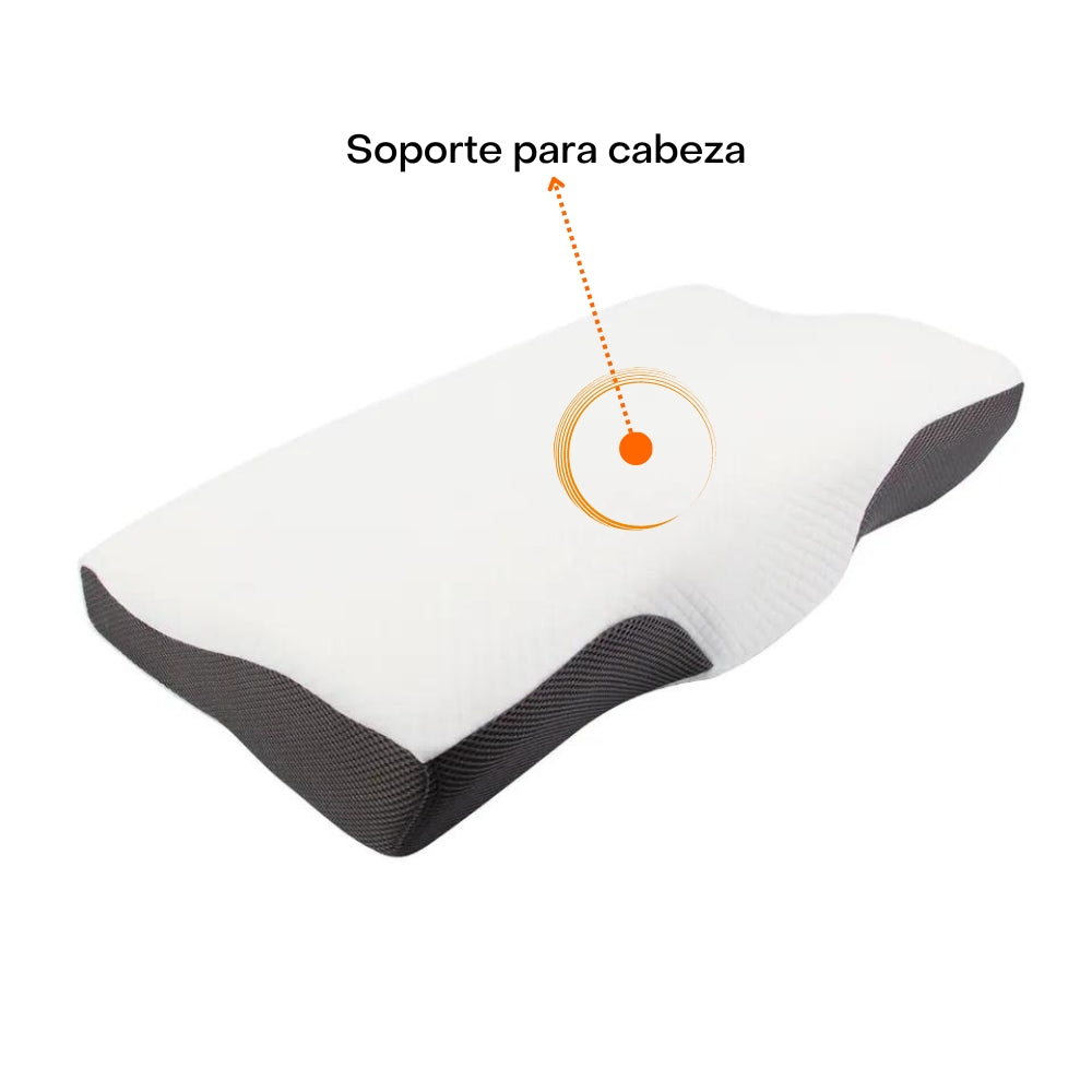 Almohada Memory Foam Ergonómica Alta Gama Tuacol - TUACOL.COM #