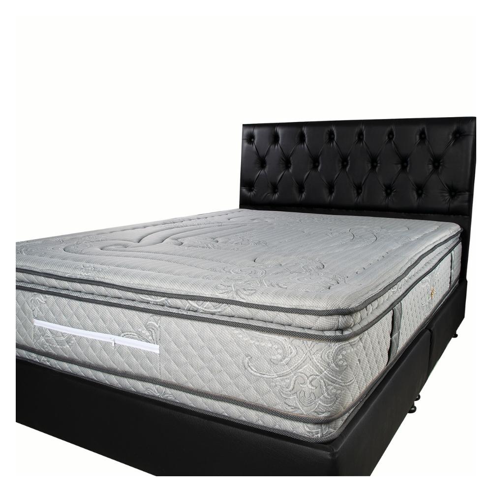 Colchón Ortopédico Doble Pillow Cazata Cama Queen Tuacol - TUACOL.COM #