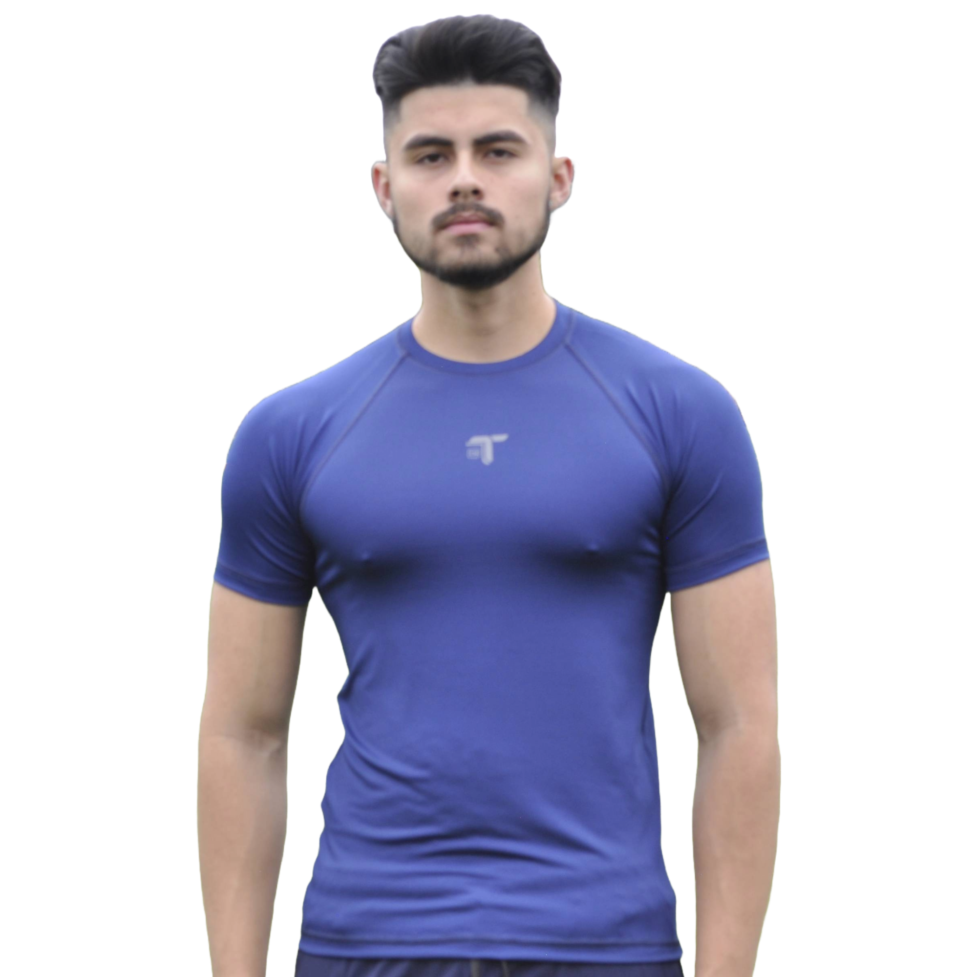 Camiseta Deportiva Hombre Ranglan Zopilote Azul Tuacol - TUACOL.COM #