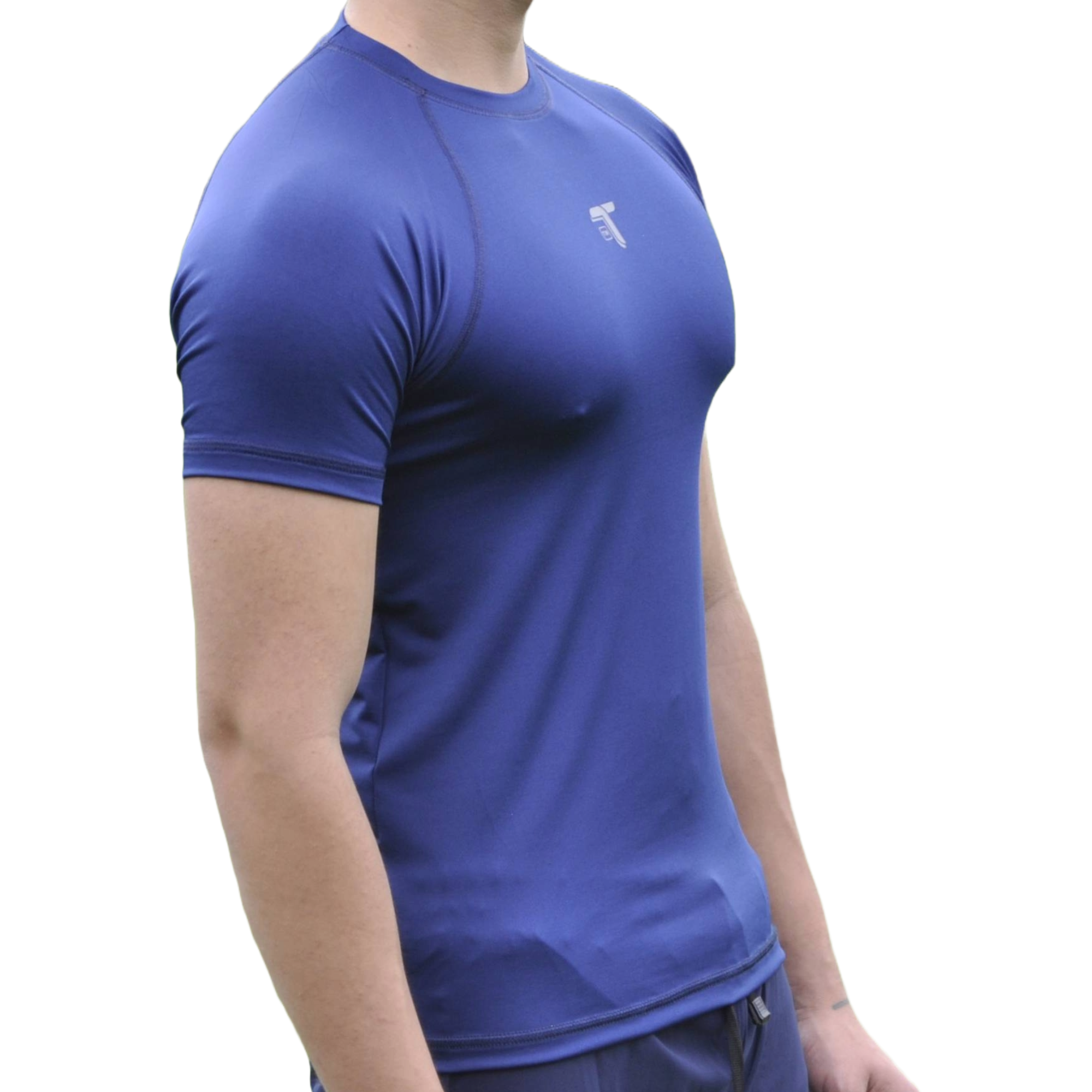 Camiseta Deportiva Hombre Ranglan Zopilote Azul Tuacol - TUACOL.COM #