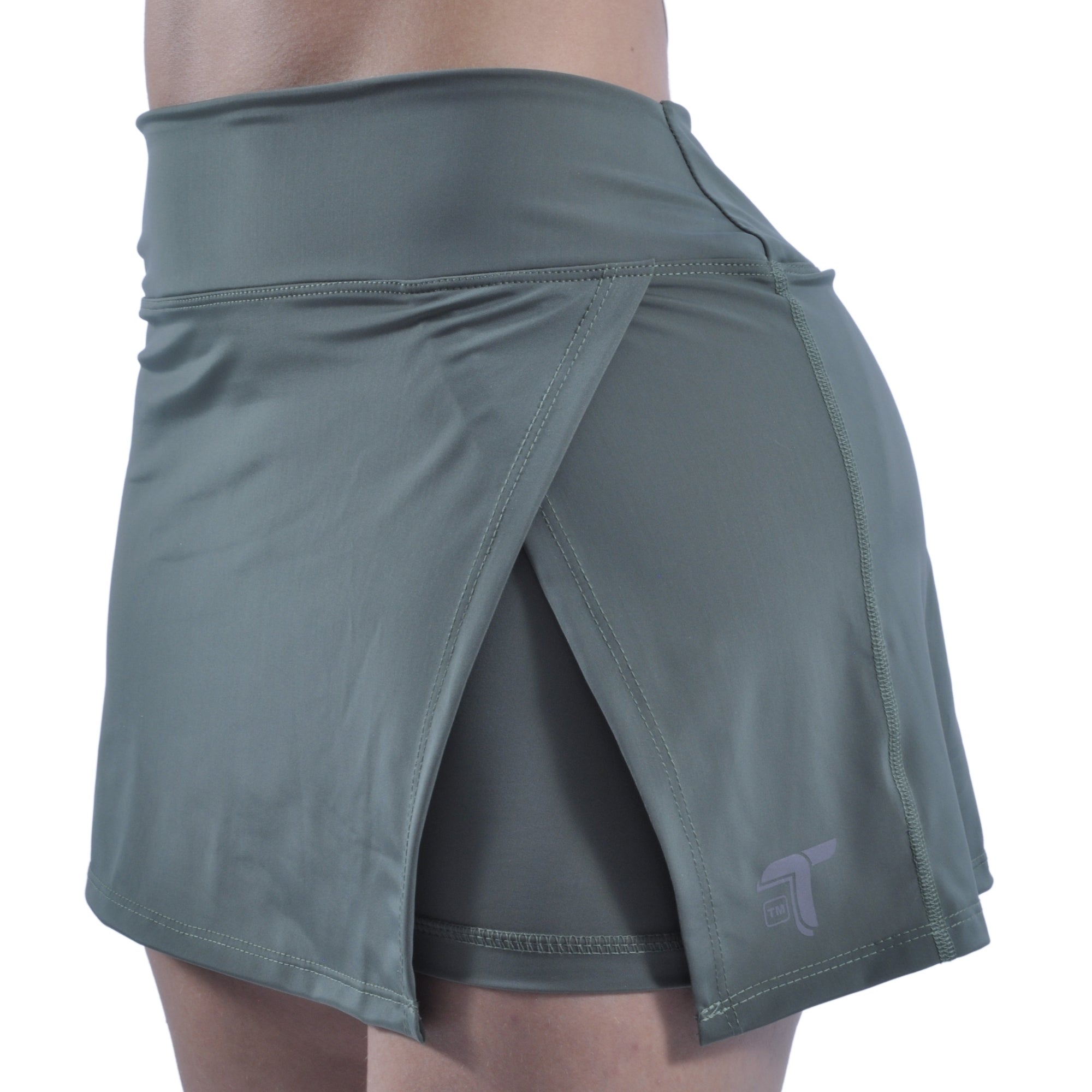 Falda Short Deportiva Tenista Cruzada Inca Tuacol Verde