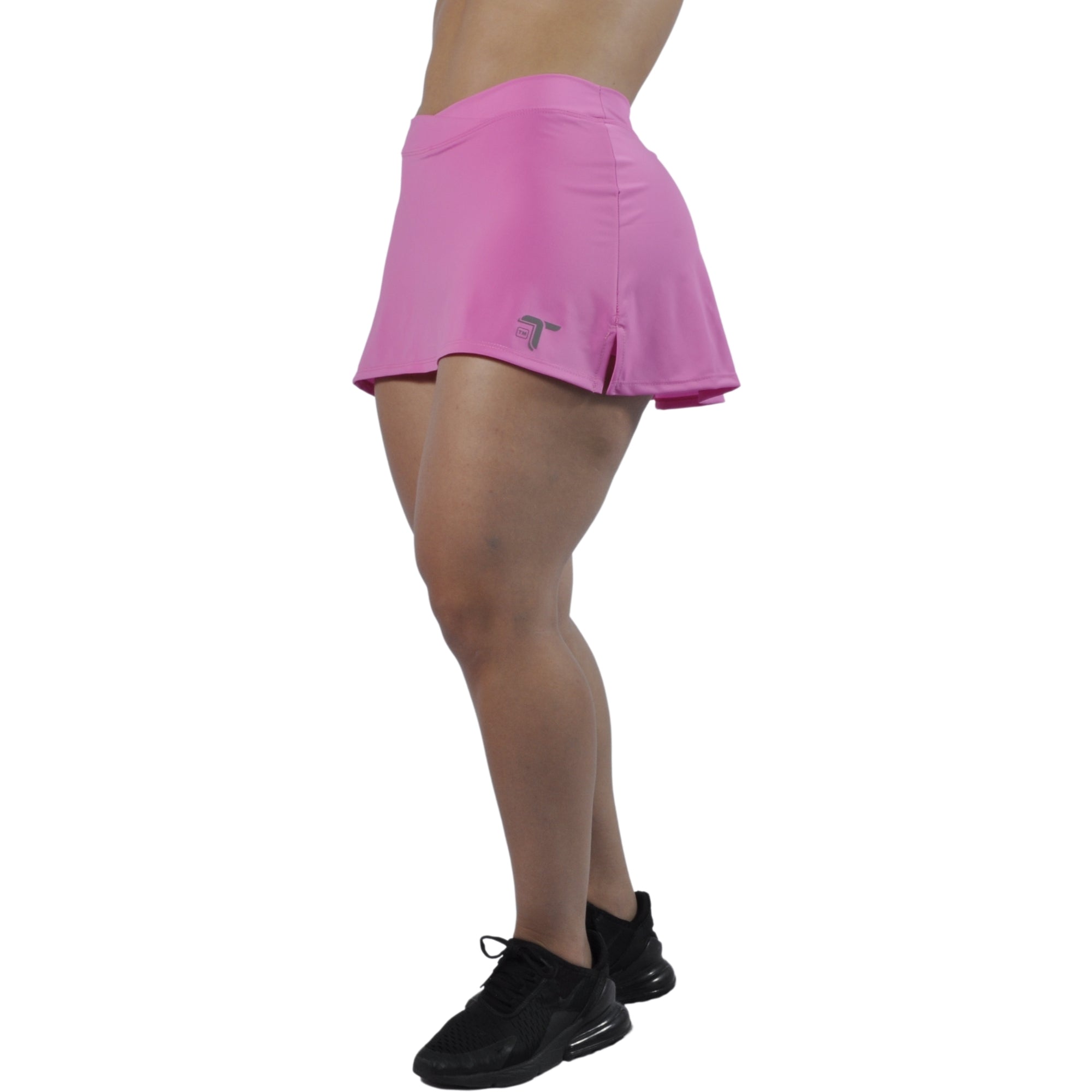 Falda Short Deportiva Pretina Cruzada Tuacol Rosada