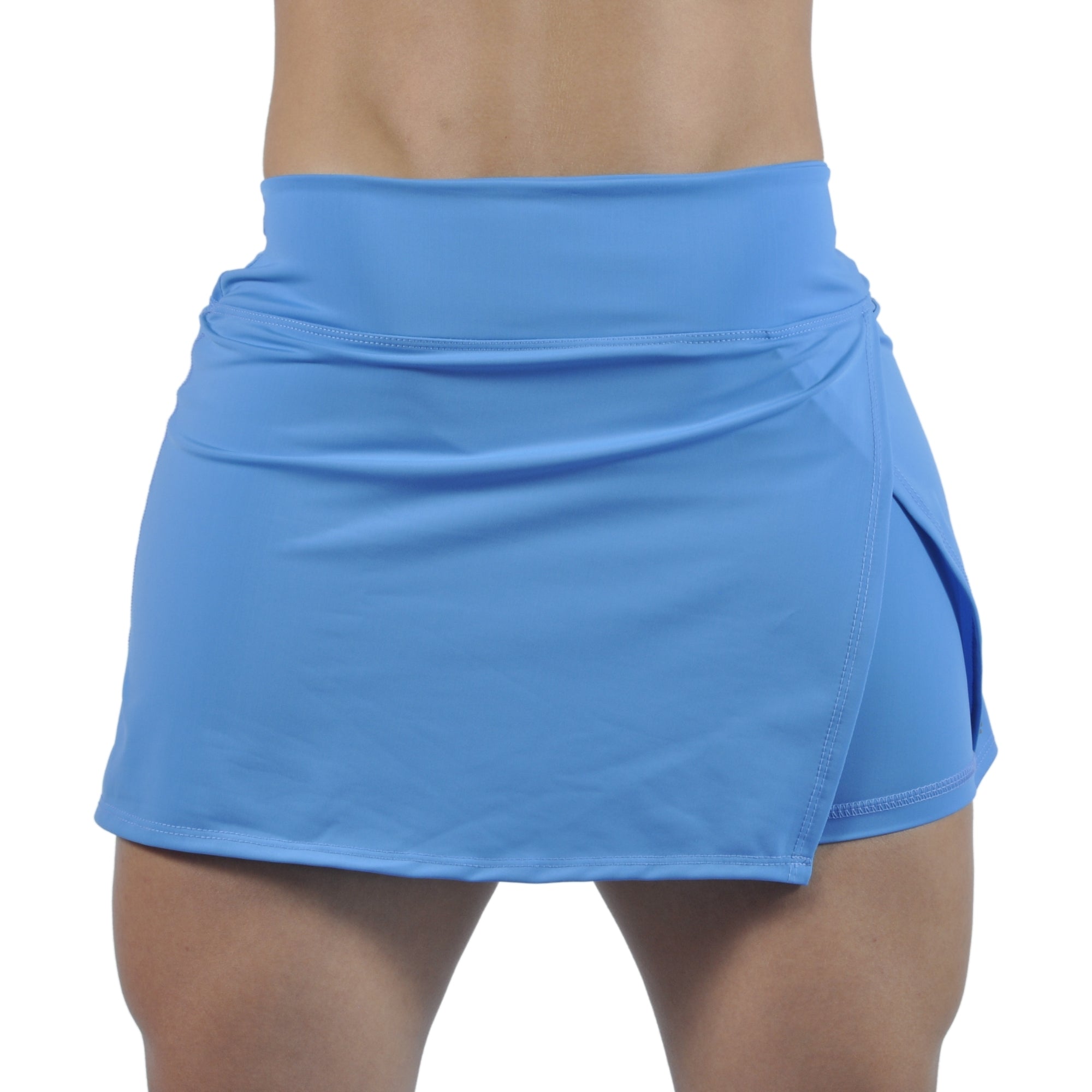 Falda Short Deportiva Tenista Cruzada Inca Tuacol Azul claro