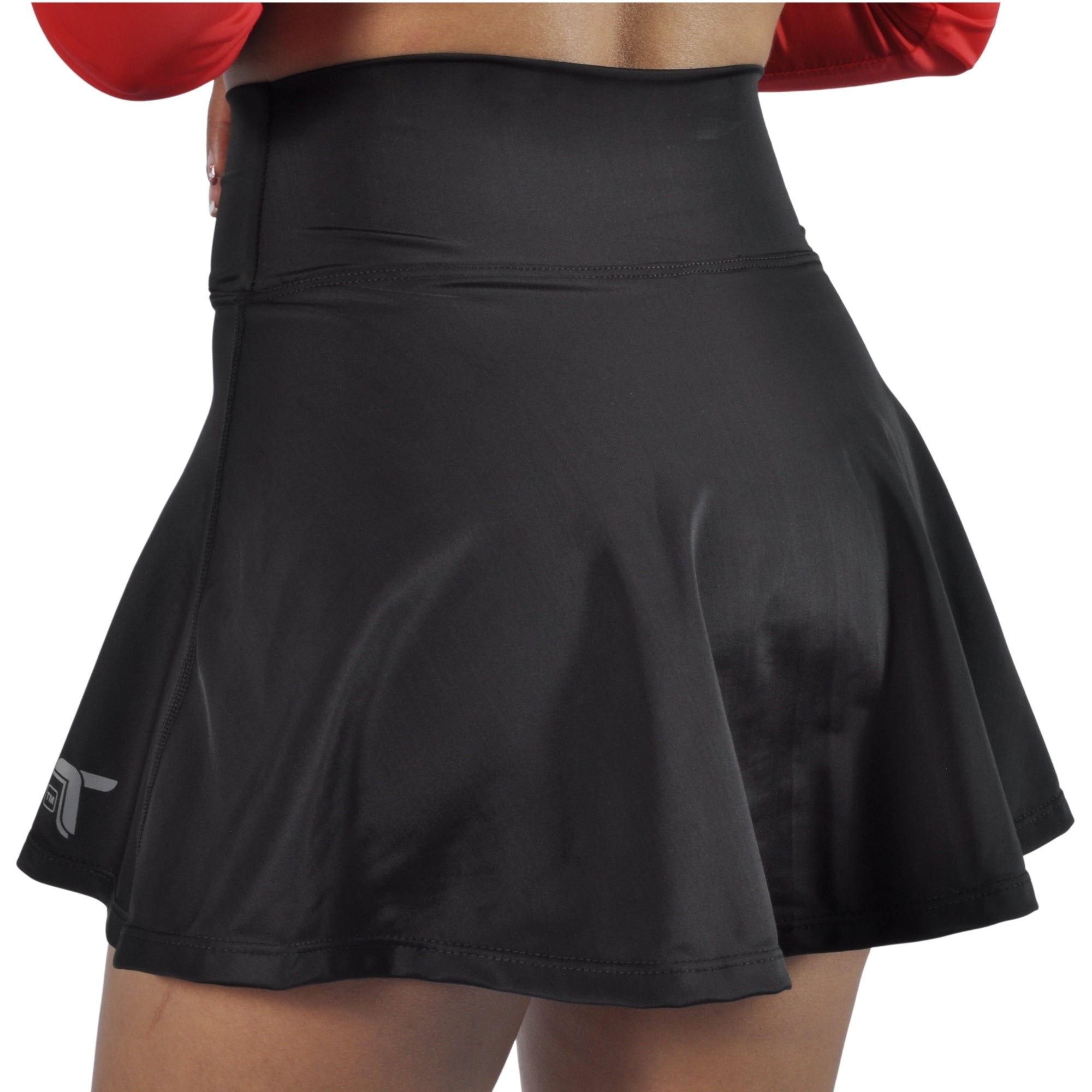 Falda Short Deportiva Ventalle Bolsillo Lateral Tuacol Negra