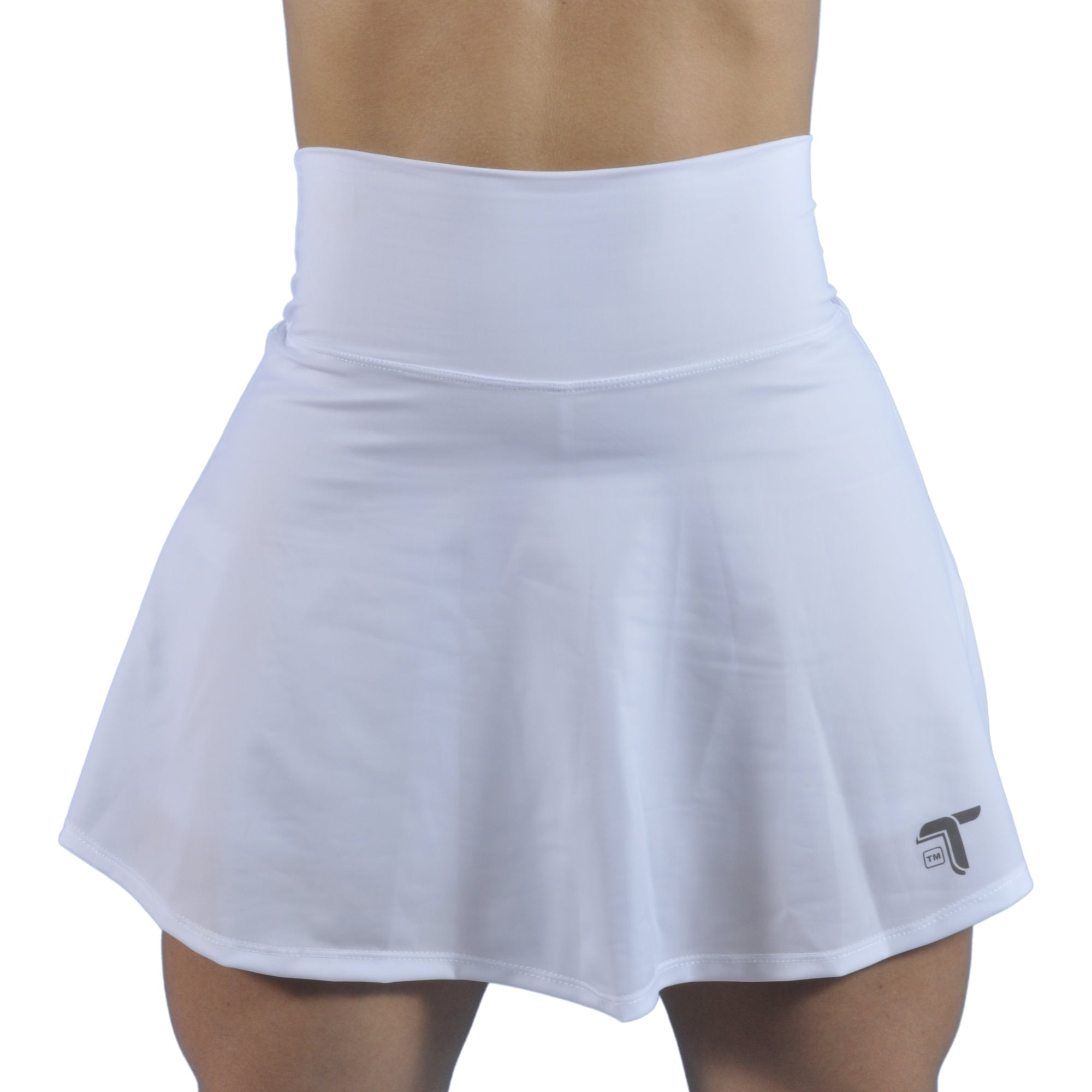 Falda Short Deportiva Ventalle Bolsillo Lateral Tuacol Blanca