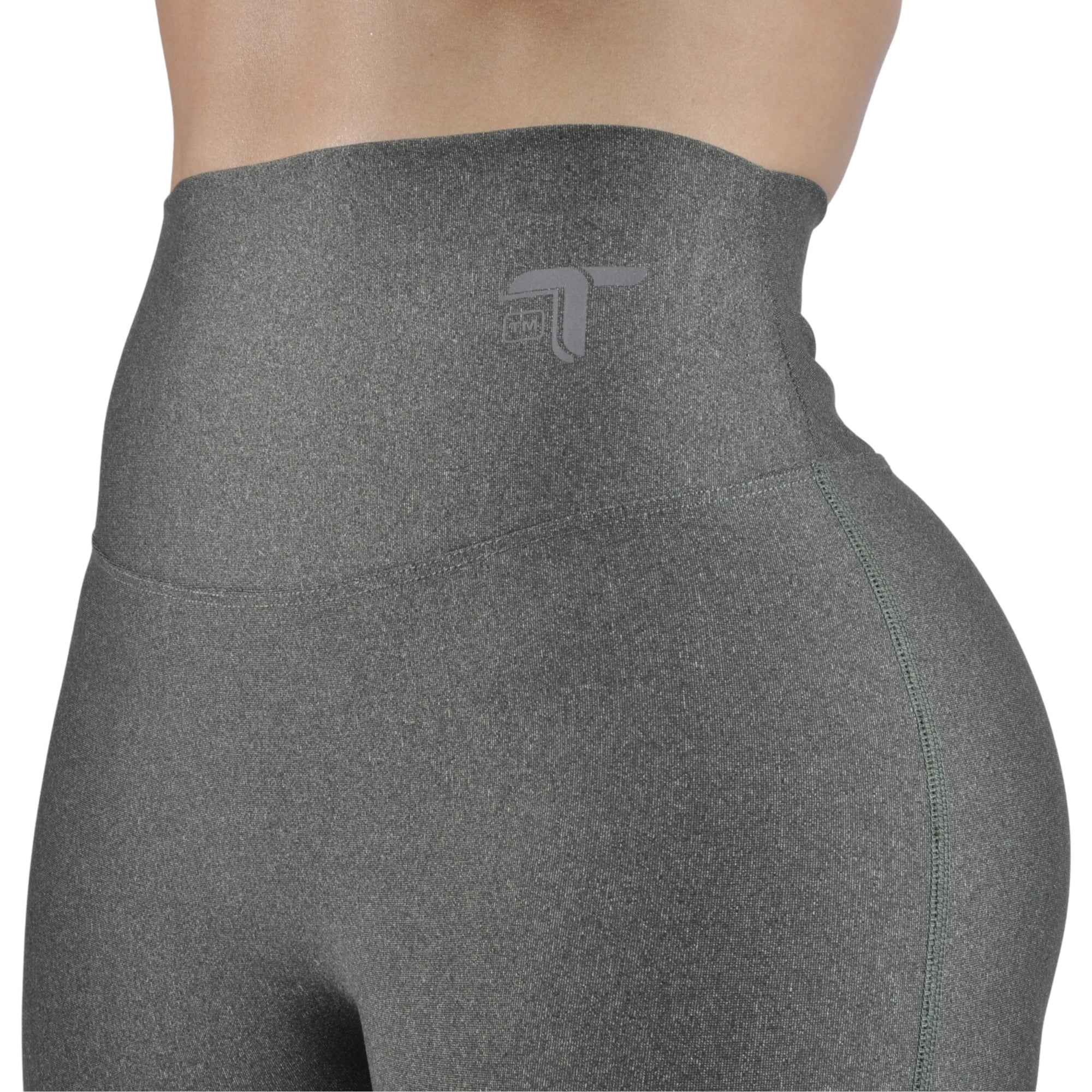 Leggins Deportivo Mujer Pretina Curva Cacique Tuacol Negro